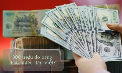 300 triệu đô bằng bao nhiêu tiền Việt? Tỷ giá quy đổi tiền tệ