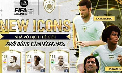 Tăng chỉ số ICon FC Online, cập nhật chỉ số iCons cầu thủ FO4