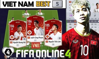 Xây dựng đội hình Việt Nam FC Online giá rẻ leo rank cực khỏe