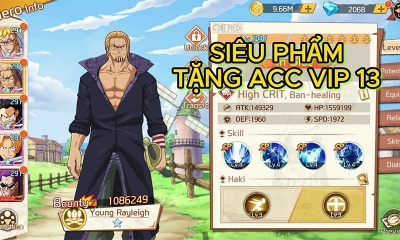 Tặng acc Đảo Kho Báu VIP full đồ, cấp độ cao free hôm nay