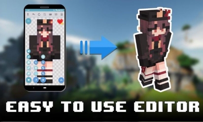 Cách tạo và đổi Skin dễ dàng với Minecraft Skin Editor